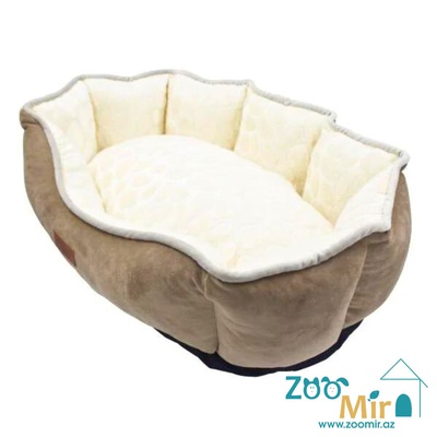 LEPUS Premium, лежак для малых пород собак и кошек, 65х40х22 см (размер: M)(цвет: кофейный)