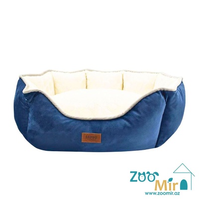 LEPUS Premium, лежак для малых пород собак и кошек, 65х40х22 см (размер: M)(цвет: синий)