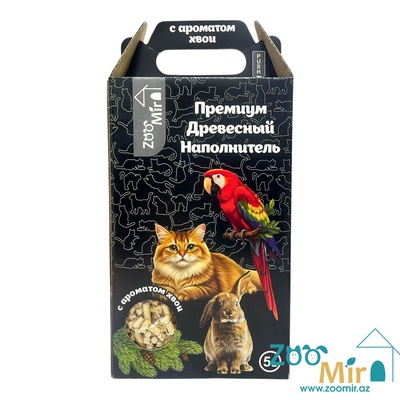 ZooMir, премиальный древесный наполнитель, 5 л.