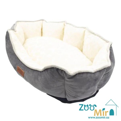 LEPUS Premium, лежак для малых пород собак и кошек, 65х40х22 см (размер: M)(цвет: серый)
