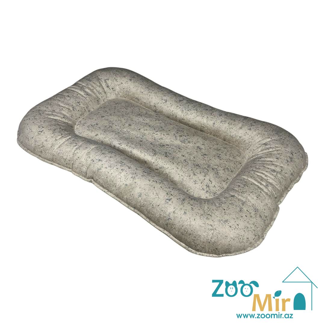 Zoomir, лежак-матрасик для мелких и средних пород собак, 85х60х8 см (цвет: бежевый)