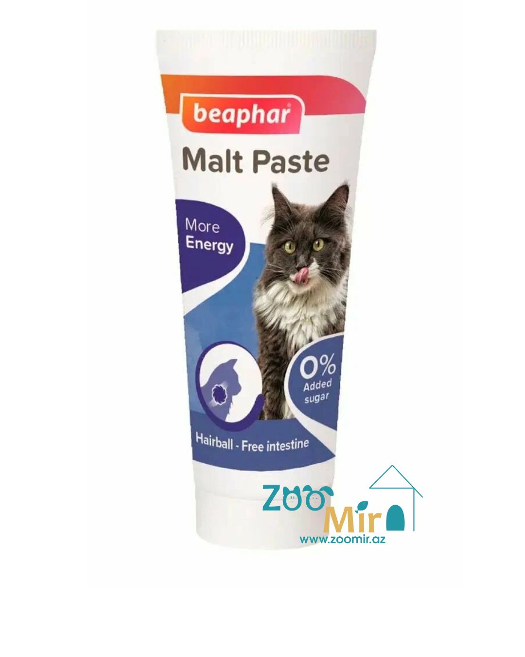 Beaphar Malt Paste, паста для выведения шерсти, для кошек, 25 гр