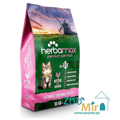 Herbamax Kitten, сухой корм для котят с курицей, на развес (цена за 1 кг)