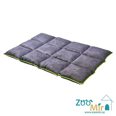 Zoomir, лежак-матрасик для мелких пород собак и кошек, 75x50x5 см (размер М) (цвет: темно серый)