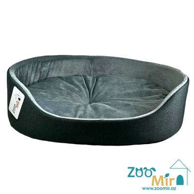 Zoomir, модель лежаки "Матрешка" для мелких пород собак и кошек, 47х36х12 см (размер M)(цвет: серый с серым)