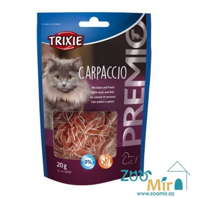 Trixie Carpaccio, Карпаччо с уткой и рыбой для кошек, 20 гр
