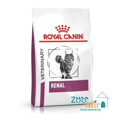 Royal Canin Renal, сухой диетический корм для кошек, 400 гр (цена за 1 пакет)