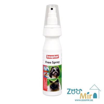 Beaphar Free Spray, спрей от колтунов для собак и кошек, 150 мл