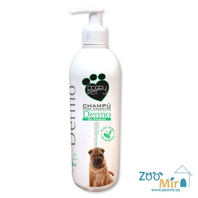 Doggy Pet Dermo, шампунь гипоаллергенный, предназначен для деликатного ухода за чувствительной кожей и шерстью, для собак, 500 мл