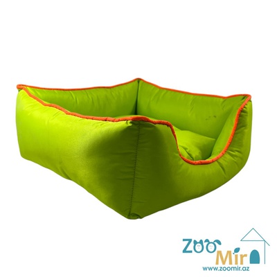 Zoomir, " Light Green Summer" лежак с кантом для мелких пород собак и кошек, 40x40x16 см