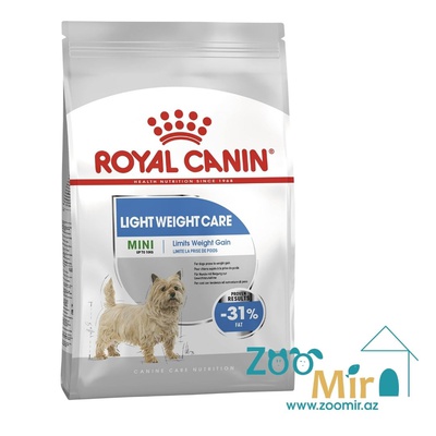 Royal Canin "Mini Light weight care", cухой корм для взрослых собак склонных к ожирению, на развес (цена за 1 кг)