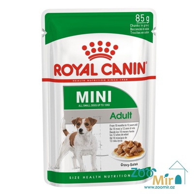 Royal Canin Mini Adult, влажный корм для взрослых собак малых пород, 85 гр.