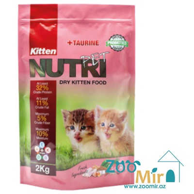 NutriPet, сухой корм для котят, 2 кг (цена за 1 пакет)