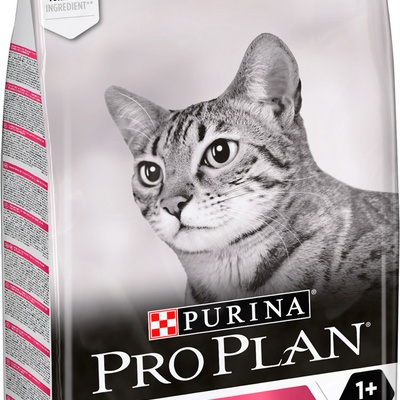 Purina Pro Plan для кошек с чувствительным пищеварением с индейкой, 3 кг
