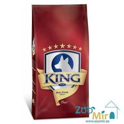 King Plus, сухой корм  для взрослых собак всех пород со вкусом ягненка и риса, на развес (цена  за 1 кг)
