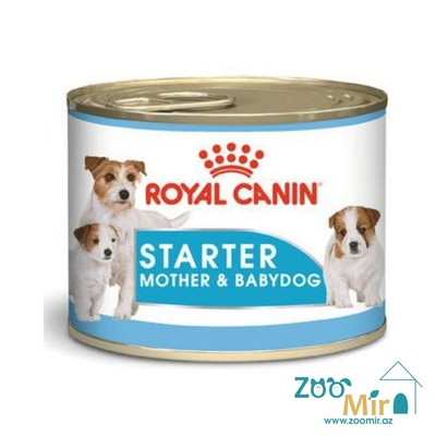 Royal Canin Starter, паштет для сук и щенков до 2 месяцев, 195 гр