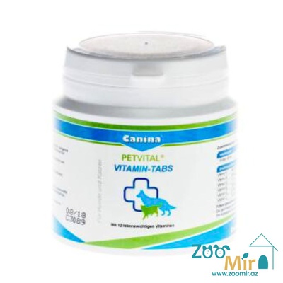 Canina Petvital Vitamin-Tabs витаминно-минеральный комплекс для собак и кошек, 50 таб.