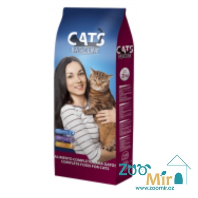 Cats Basic Line, сухой корм для взрослых кошек со вкусом мяса, на развес (цена за 1 кг)