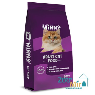 Winny Adult Cat, полнорационный сухой корм для взрослых кошек, 20 кг (цена за 1 мешок)