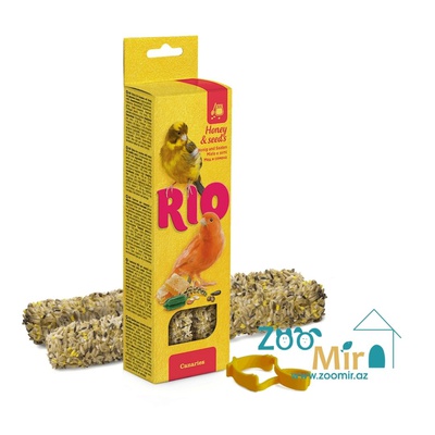 RIO, палочки для канареек с медом и семенами, 2 шт., 40 гр