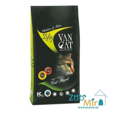 Van Cat, сухой корм для кошек с курицей и рисом, на развес (цена за 1 кг)