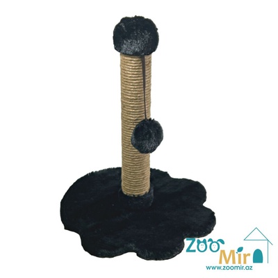 Zoomir "Paw", когтеточка для кошек и котят, 41х32х32 см (цвет: черный)