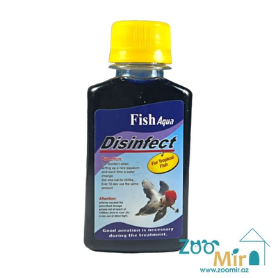 Fish Aqua Disinfect, дезинфекция для аквариумов, 100 мл