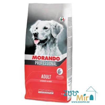 Morando, сухой корм для взрослых собак с говядиной, 15 кг (цена за 1 мешок)