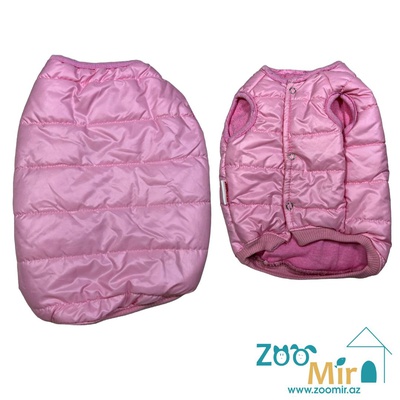 Tu Pet Fashion, модель "Light Pink", куртка-дождевик для собак мини пород, 4 -5 кг (размер L)