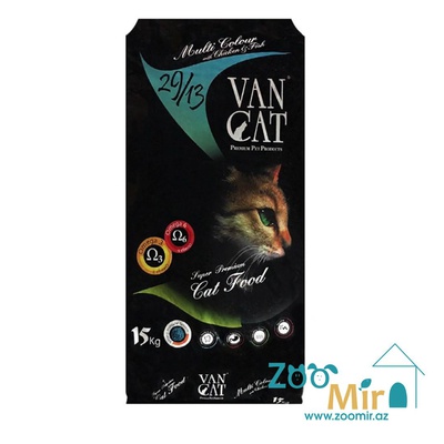 Van Cat Multi, сухой корм для кошек с курицей и рыбой, 15 кг (цена за 1 мешок)