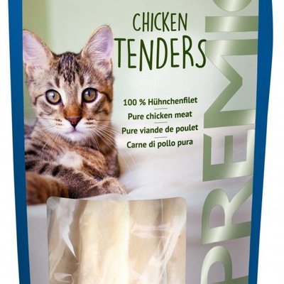 Trixie Chicken Tenders, куриное филе для кошек, 70 гр