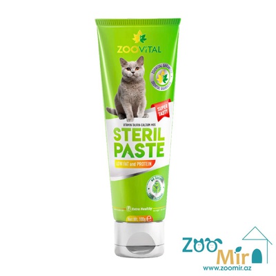 ZOOVITAL Steril Paste Cat, паста для стерилизованных и кастрированных кошек, 100 гр