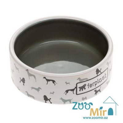 Ferplast Juno Medium, керамическая миска для собак средних пород, 0.75 л
