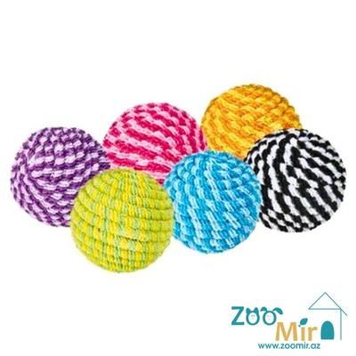 Trixie, игрушка в форме мячика, для котят и кошек, 4,5 см (выпускается в разных цветах)(цена за 1 игрушку)