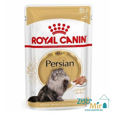 Royal Canin Persian Adult, влажный корм для взрослых персидских кошек (паштет), 85 гр