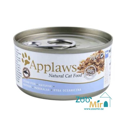 Applaws Natural Cat Food, консервы для кошек из океанической рыбы, 70 гр