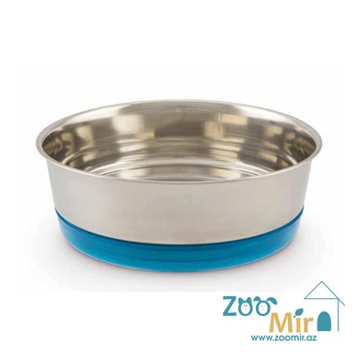 Beeztees Libras Blue, миска для средних пород собак из нержавеющей стали,  17 см.