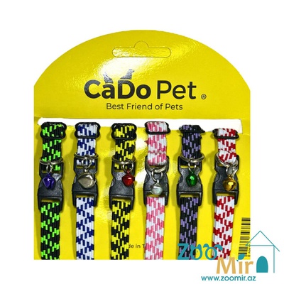 CaDoPet,  декоративный ошейник, для взрослых котов (выпускается в разных цветах)(цена за 1 ошейник)