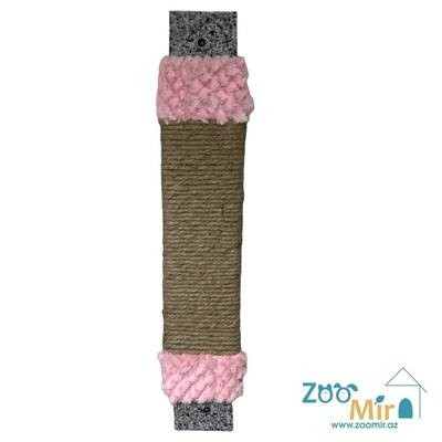 Zoomir ""Pink Cloud", настенная когтеточка, для котят и кошек, 60х11х2.5 см
