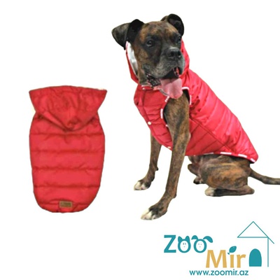 Pawstar Pet Fashion, модель "Red Sport Big", жилет-дожевик для собак, 29.1 - 36 кг (размер 6ХL)