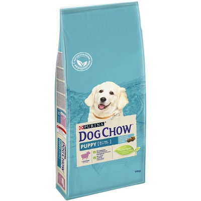 Dog Chow для щенков с ягненком, 14 кг