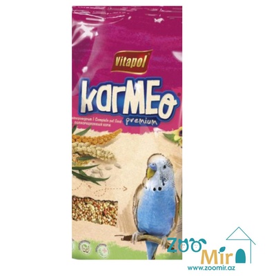 Vitapol Karmeo Premium, сбалансированная зерновая смесь для ежедневного кормления, корм для волнистых попугаев, на развес (цена за 1 кг)
