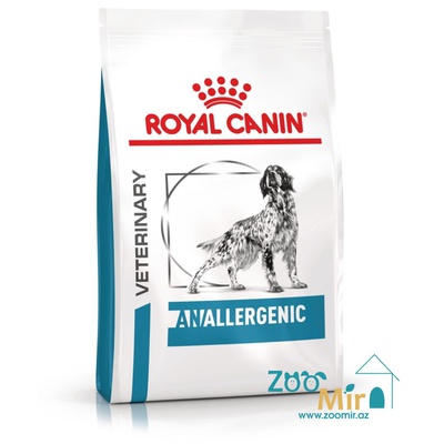 Royal Canin Anallergenic Dog, сухой диетический корм для взрослых собак при пищевой аллергии, 3 кг (цена за 1 мешок)