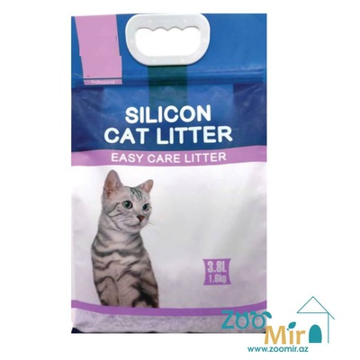 Nunbell Silicon Cat Litter Lavander, силикагелевый наполнитель, 3.8 л.