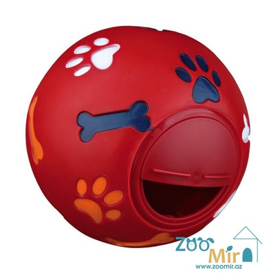Trixie, интерактивная игрушка, мяч-диспенсер для собак, 11 см.