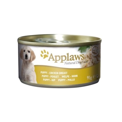 Applaws Natural Dog Food, консервы для щенков с курицей, 95 гр