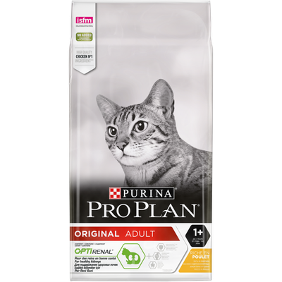 Purina Pro Plan для взрослых кошек с курицей, 10 кг