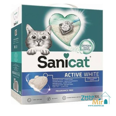 Sanicat Active, комкующийся наполнитель, 10 л.