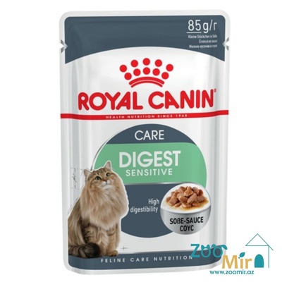 Royal Canin Digest Sensitive, влажный корм для кошек с чувствительной пищеварительной системой (соус), 85 гр.