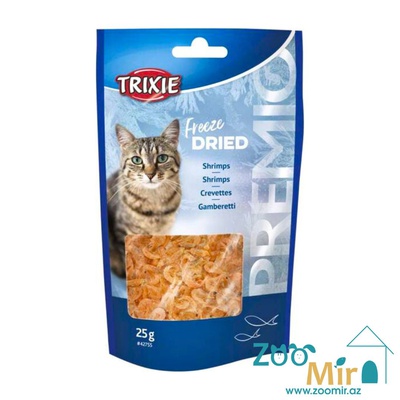 Trixie Premio Freeze Dried Shrimps, креветки лакомство для кошек, 25 гр